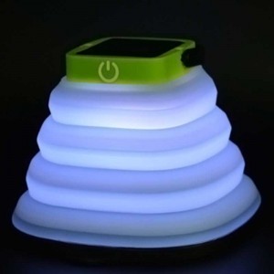 LED Camping Light Solar Oplaadbare lantaarn energiebesparende zachte zonne -lantaarns LED Bubble Light